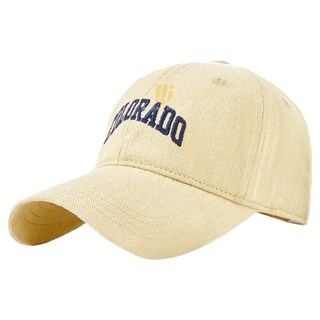 S-SportPlus+ 棒球帽, 加大, 米色, 時尚休閒, 遮陽透氣, 1個