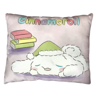 Sanrio 三麗鷗 長方型抱枕, 大耳狗喜拿 甜點時光 紫色