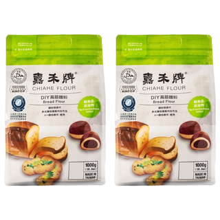 嘉禾牌DIY 高筋麵粉 1kg, 2包