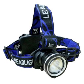 C款 Set 高功率多色頭燈, 魚眼廣角款 黑色 + 藍色, 1組