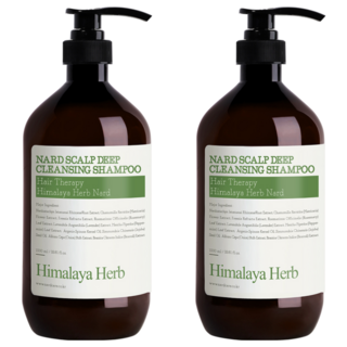 NARD 草本修護洗髮精 頭皮深層清潔 喜馬拉雅草本, 1L, 2瓶