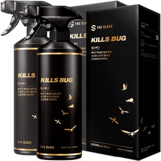 더클래스 킬스버그 노터치 벌레 제거 다목적 세정제, 500ml, 2개