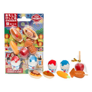 iwako 造型橡皮擦 Set, 日本祭典造型, 日本製造, 節日, 1組