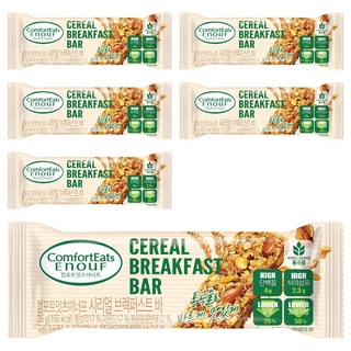 ComfortEats EnouF 穀物早餐棒, 35g, 6個