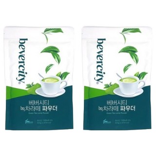 세미 녹차라떼 파우더, 500g, 2개