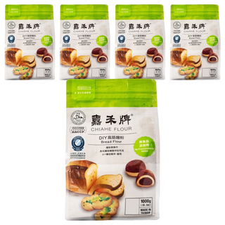 嘉禾牌DIY 高筋麵粉 1kg, 5包