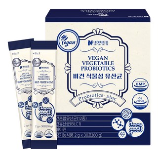 네이처드림 비건 식물성 유산균 30p, 60g, 1개