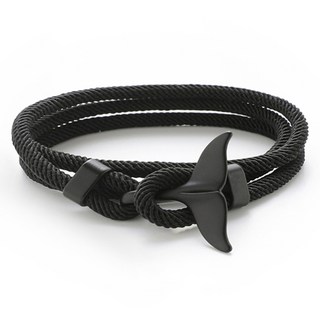 PEONIST 繩結鯨魚尾手鍊