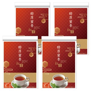 喝茶閒閒 精選蜜香紅茶茶包 醇厚蜜香, 1.6g, 50包, 4袋