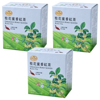 Magnet 曼寧桂花蜜香紅茶, 台灣在地茶, 南投名間鄉四季春烏龍茶, 全發酵半球形紅茶, 冷泡熱飲都甘美, 3.5g, 15包, 3盒