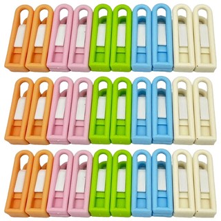 百貨King 亮彩衣夾/曬衣夾/強力衣夾, 顏色隨機, 30個