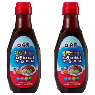유동 골뱅이 무침양념, 320g, 2개
