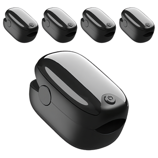 液晶指尖脈搏血氧機 (家用型), 黑色, 3.7cmX5.9cmX3.5cm, ABS材質, SH-81, 5台