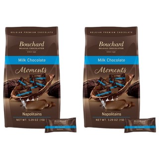 Bouchard 比利時牛奶巧克力, 2袋, 132g
