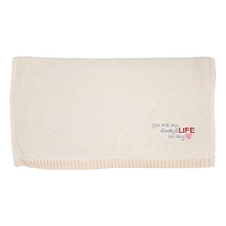 來福牌 心肝寶貝 有機棉方巾 35 x 33cm 45g, 柔軟吸水, 呵護肌膚, 單色, 1條