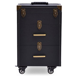 3層化妝品收箱推車, 混色, 1個