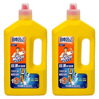 威猛先生超濃水管疏通膠, 日本原裝, 迅速滲透, 有效疏通, 800g, 2瓶