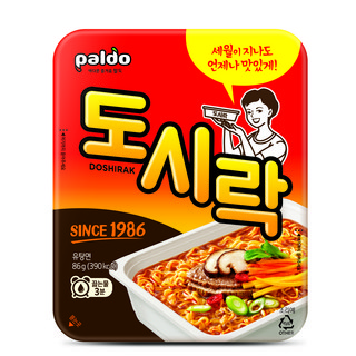 팔도도시락 컵라면 86g, 1개