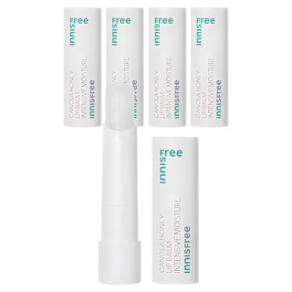 이니스프리 유채꿀 초보습 립밤, 클리어, 3.5g, 5개