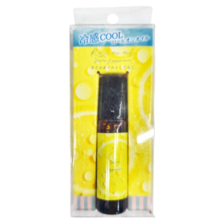 HONYARADOH COOL 涼感香氛精油滾珠瓶/檸檬, 10ml, 1瓶