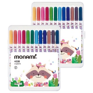 monAmi Monijoo 12色簽字筆, 多色, 2組