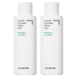INNISFREE 綠樹林風男士清新舒潤化妝水, 180ml, 2罐
