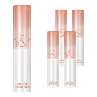 [비건뷰티] 롬앤 글래스팅 멜팅 밤, 05 누가 샌드, 3.5g, 5개