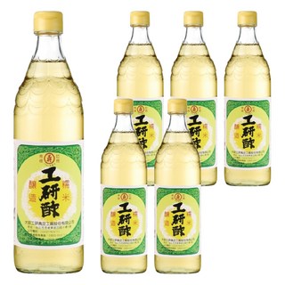 KONG YEN 工研 酢, 600ml, 香醋釀造，酸度4.5%以上, 6瓶
