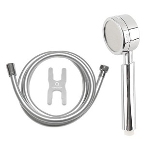 홈다움 몬스터수압상승 샤워기 + 안꼬이는 말랑이 PVC 샤워호스 2m, 1개