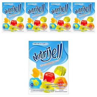 Nutrijell 果凍粉 Original 原味 12包 Set, 180g, 5盒