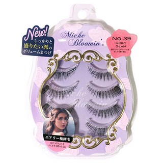 Miche Bloomin 蜜絲綸美 假睫毛 少女系列 4對, 39號 少女華麗, 1個