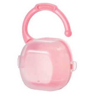 FARLIN 隨身型可掛式奶嘴收納盒 PP材質, 粉色, 1個