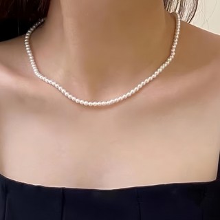 女性經典珍珠串珠項鍊