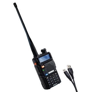 BAOFENG 雙頻無線對講機 升級3800mAh厚電TYPE-C快充 UV-5R 無座充, 1台