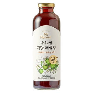 마이노멀 100% 국산 매실 저당 매실청, 580g, 1개