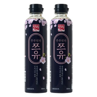 한라식품 주부천하 쯔유, 500ml, 2개