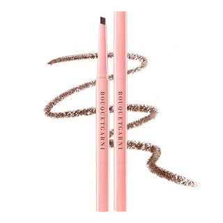 Bouquet Garni Auto Pencil 纖細眉毛 0.2g, Natural Brown, 1支