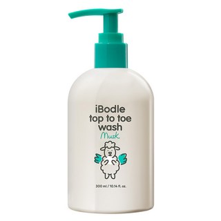 iBodle 嬰幼兒麝香從頭到腳多合一沐浴露, 300ml, 1個