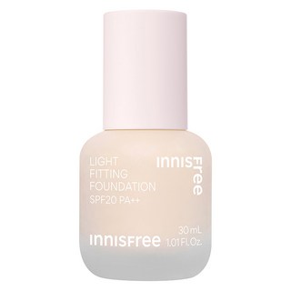 INNISFREE 輕薄透服貼粉底液 30ml, 17N Ivory, 1個