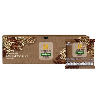 Green Nut Real經典綜合堅果隨身包禮盒, 625g, 1盒