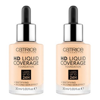 CaTRICe 卡翠絲 瓷肌柔焦粉底液 30ml, #002, 2個