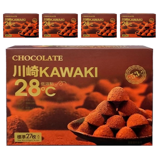 kawasaki 川崎 小松露黑巧克力, 420g, 5盒