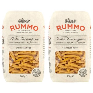 RUMMO 路莫 S形螺旋麵 N.88 耐煮且保水性佳, 500g, 2包
