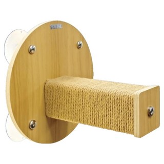 LitoMON 怪獸部落 吸盤式貓階梯 30*30*25cm, 麻柱款, 1個