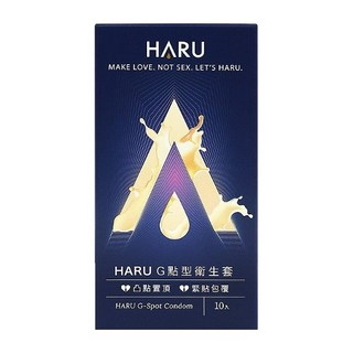 台灣 HARU G SPOT G點型衛生套 闊度52mm, 10個, 1盒