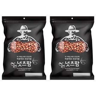 堅果農場烤花生, 800g, 2包