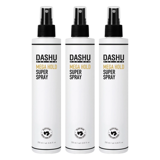 DASHU 男士超挺立定型噴霧 MEGA HOLD SUPER SPRAY 含黑豆和明膠蛋白質, 250ml, 3件