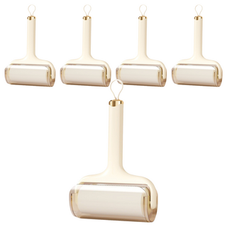 橡合杉 水洗粘毛器 黃色, 5個