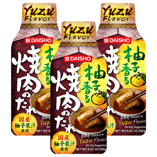 DAISHO 大逸昌 柚香燒肉醬, 3個, 185ml