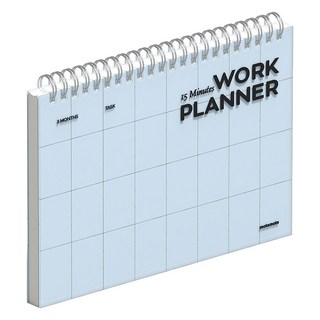 motemote 上班族準時下班三個月工作計畫本, 1個, 藍色